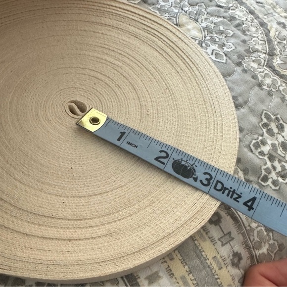 Huge Bundle of Natural 100% Cotton Shaker Chair Weave / Webbing / Tape for DIY. - Picture 10 of 16